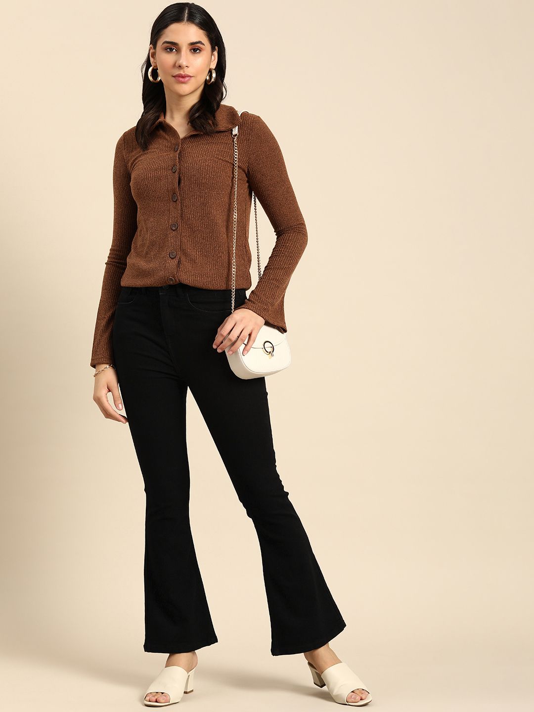 all about you Women Bootcut Stretchable Jeans