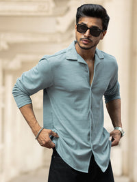 Powerlook Men Opaque Casual Shirt