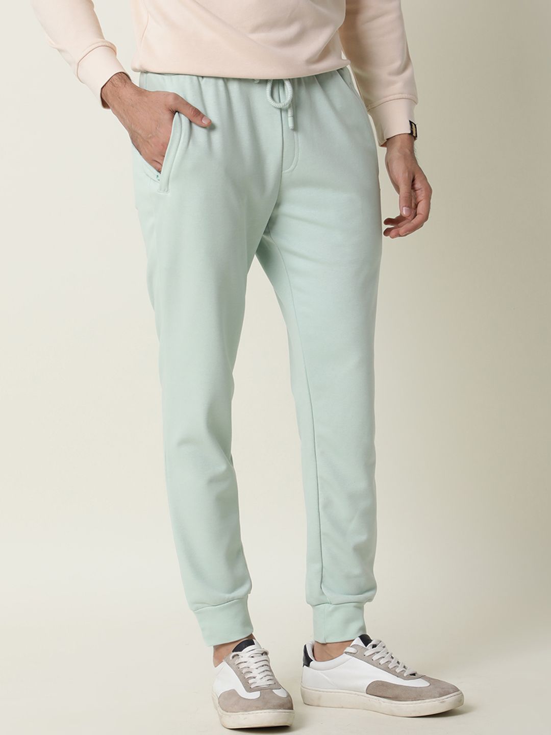 RARE RABBIT Men Arvon Slim Fit Solid Jogger