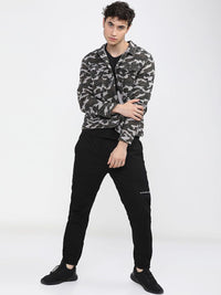 HIGHLANDER Men Camouflage Denim Jacket
