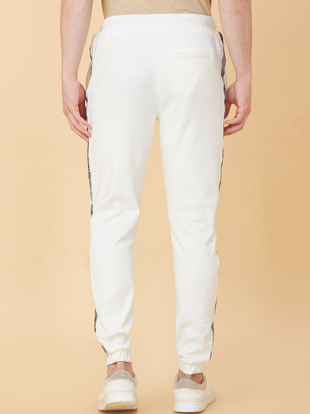 Being Human Men Mid Rise Drawstring Closure Joggers Track Pants