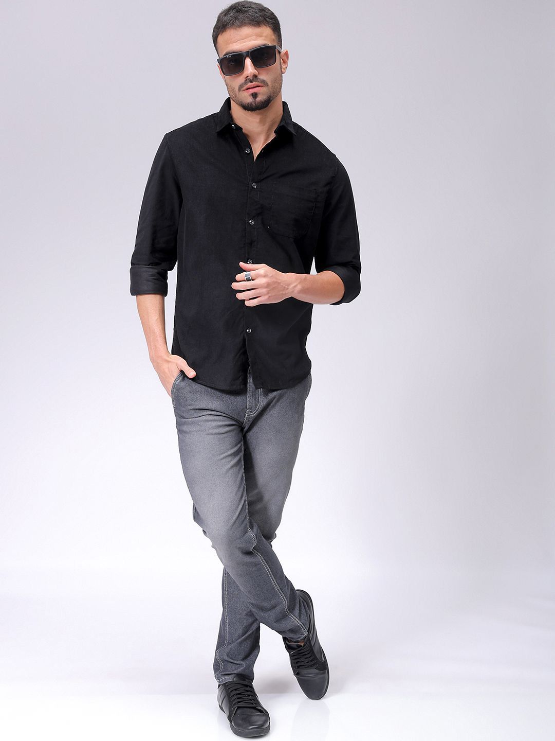 The Indian Garage Co Men Opaque Casual Shirt
