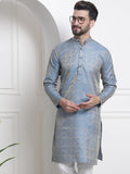 SOJANYA Ethnic Motifs Woven Design Jacquard Regular Kurta
