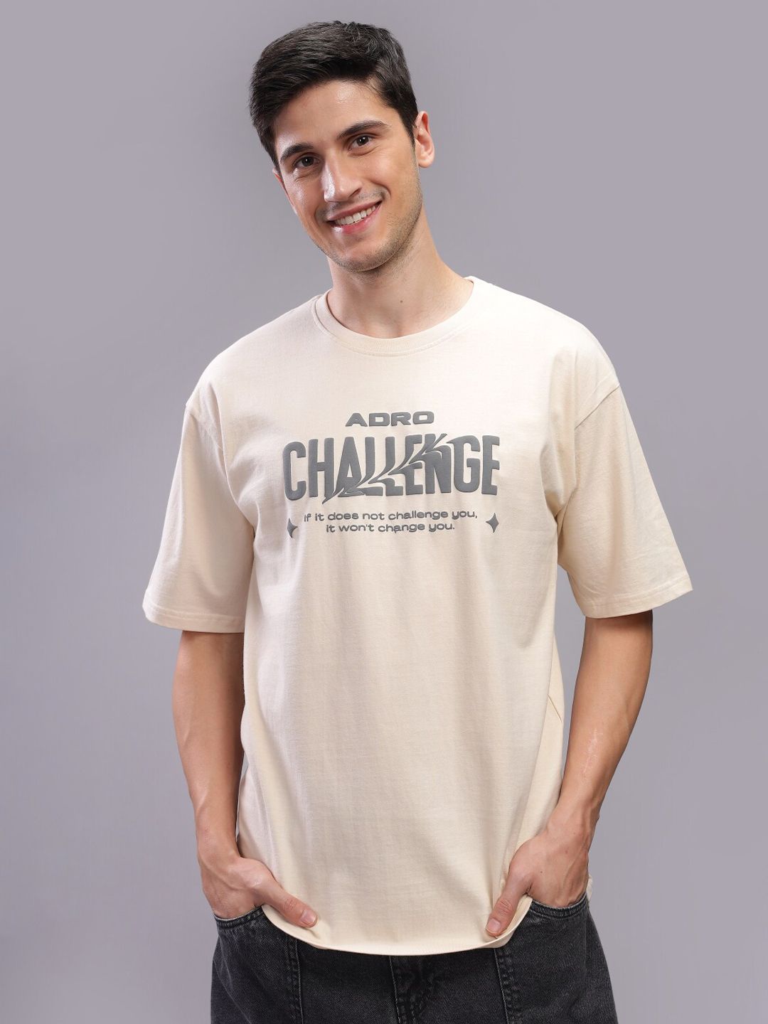 ADRO Men Printed Pockets T-shirt