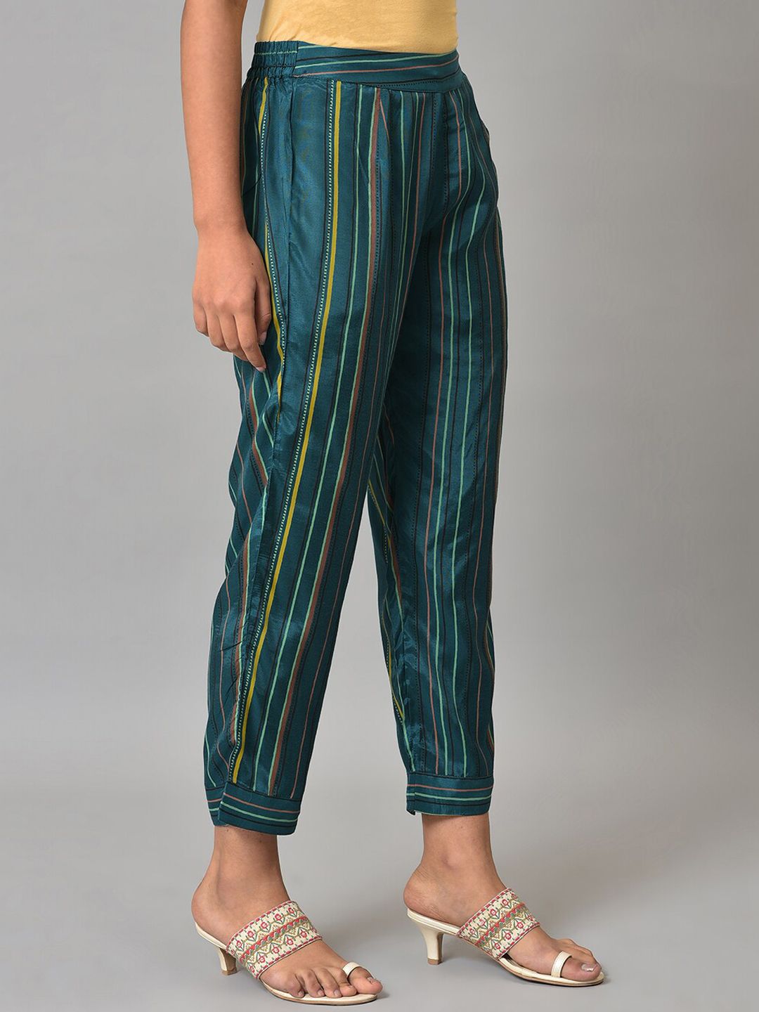 W Women Women Striped Trousers