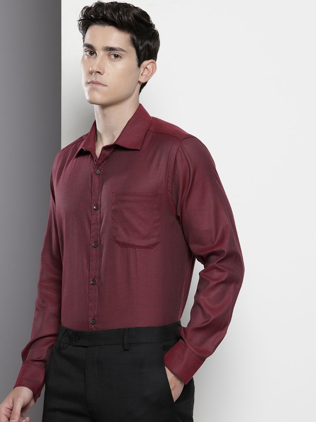 The Indian Garage Co. X Luxe Slim Fit Formal Shirt