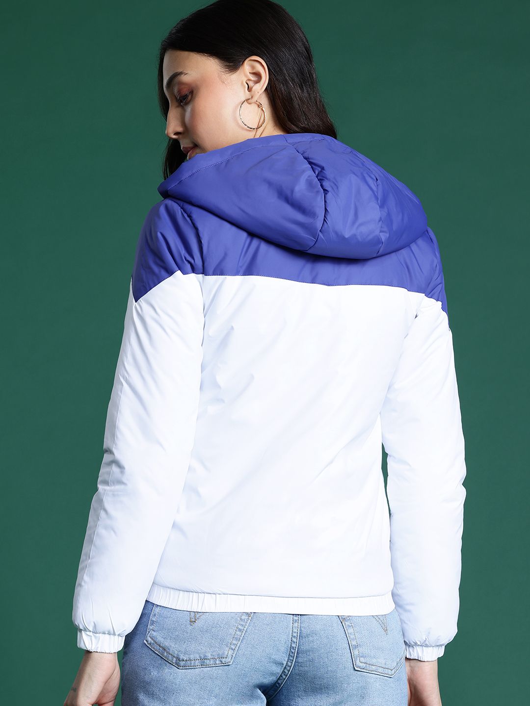 DressBerry Colourblocked Padded Jacket