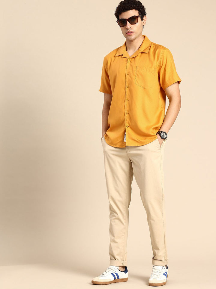 Being Human Short Sleeves Casual Shirt