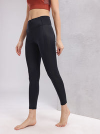 HRX by Hrithik Roshan Women Rapid-Dry Cropped Yoga Tights