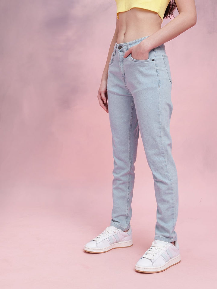 DressBerry Women Slim Fit Mid-Rise Stretchable Jeans