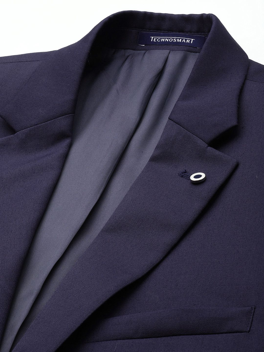 Raymond Contemporary Fit Wrinkle Free Single Breasted 3-Piece Formal Suit