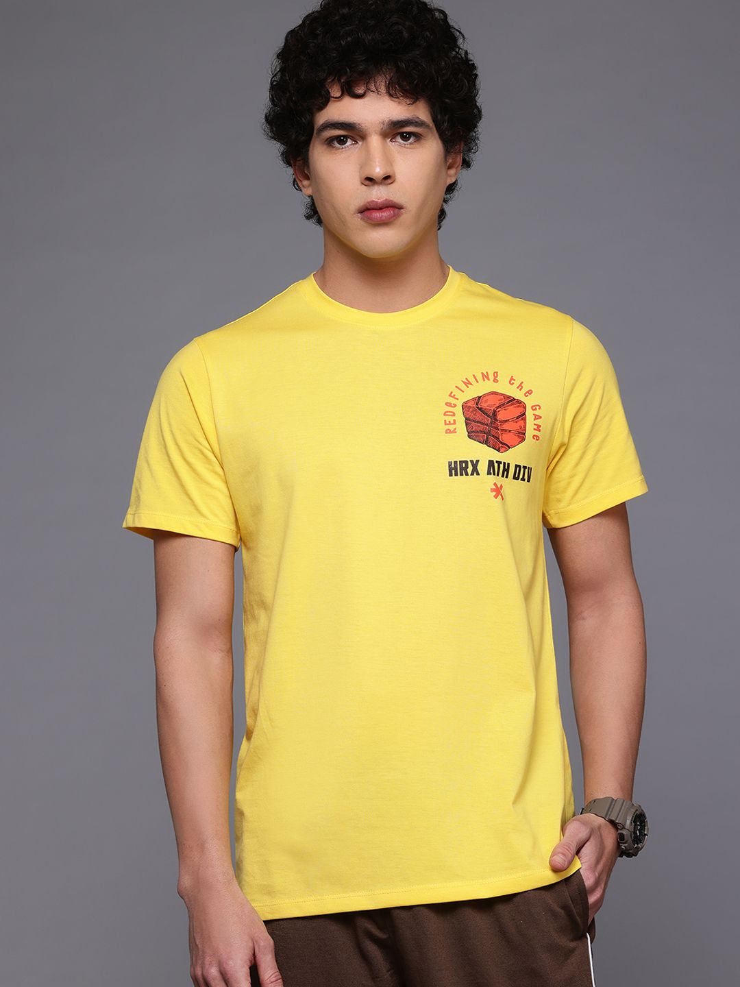 HRX by Hrithik Roshan Men Lifestyle T-shirt