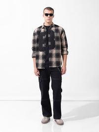 The Indian Garage Co Men Relaxed Fit Checkered Street Wear Shirt
