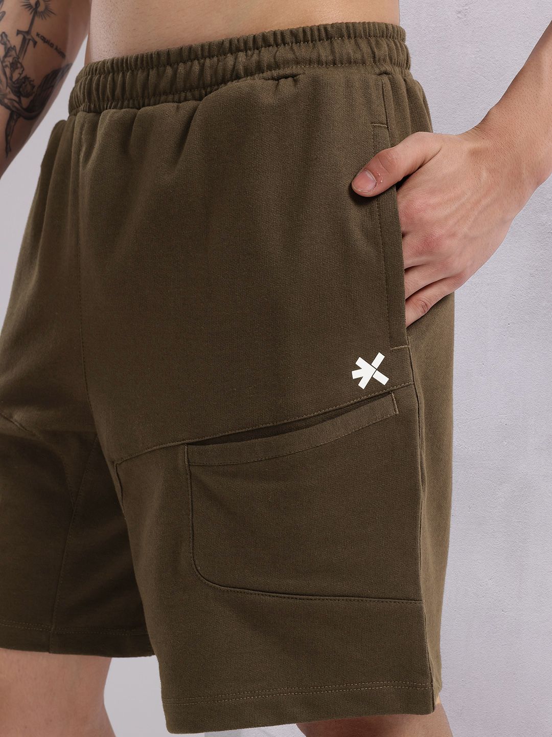 HRX by Hrithik Roshan Men Iron Tribe Training or Gym Sports Shorts