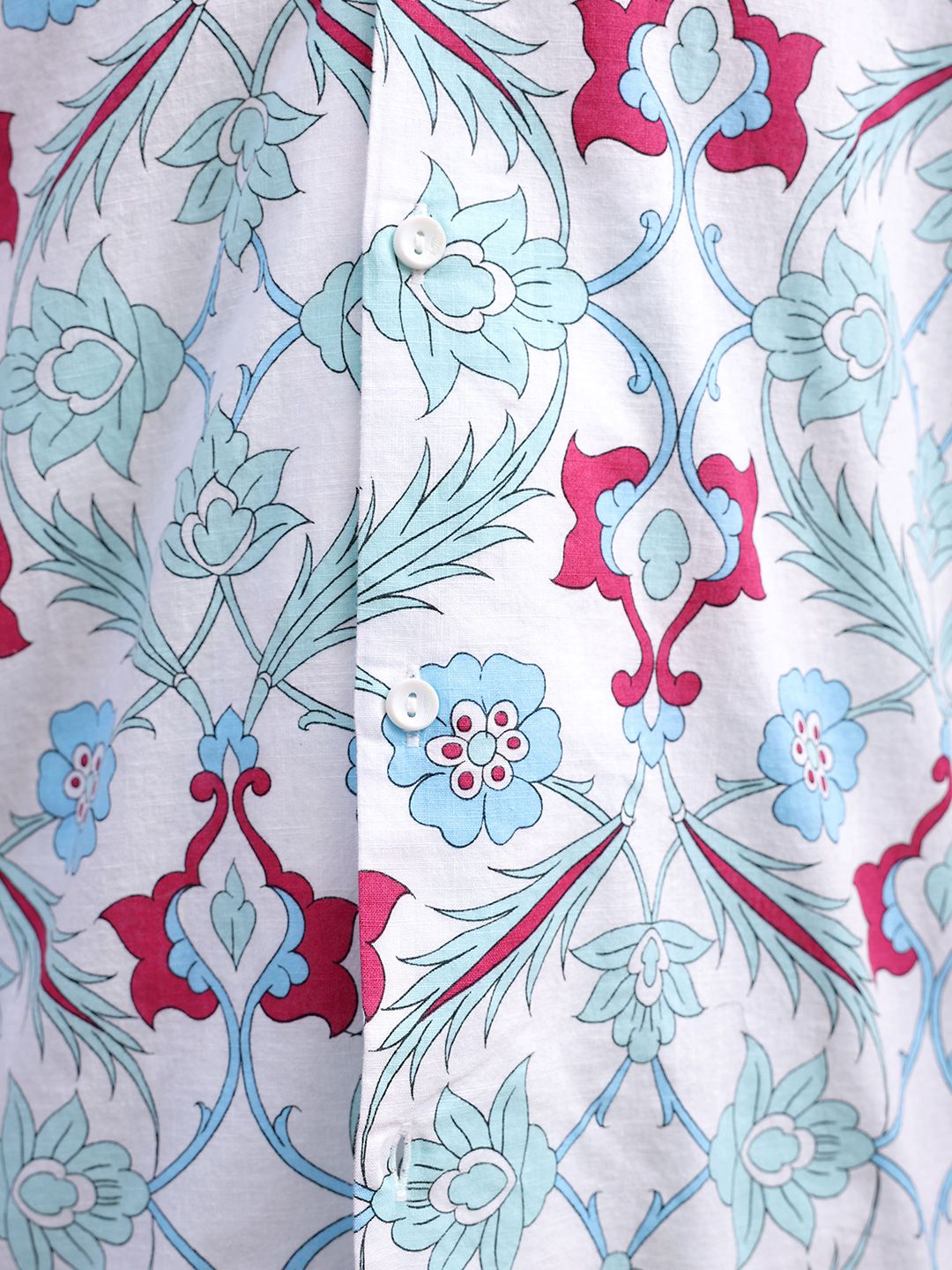 The Indian Garage Co Men Relaxed Fit Indie Floral Printed Resortwear Shirt