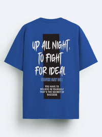 ADRO Lelaki Baju T-Shirt Bersaiz Besar Kapas Lengan Jatuh Bercetak Grafik