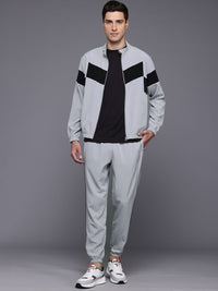 HRX by Hrithik Roshan Striped Rapid-Dry Running Tracksuit