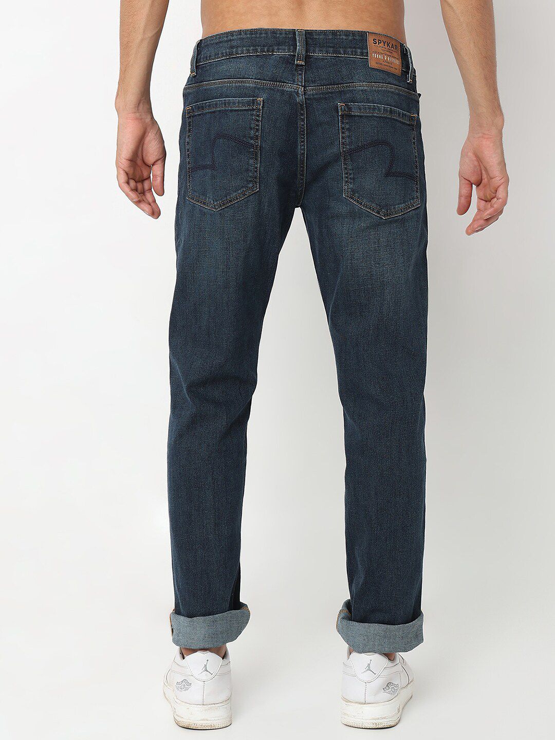 Spykar Men Light Light Fade Clean Look Cotton Jeans