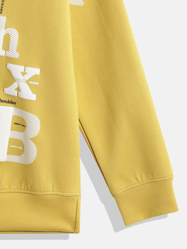 Monte Carlo Kids Boys Typography Printed Sweatshirt