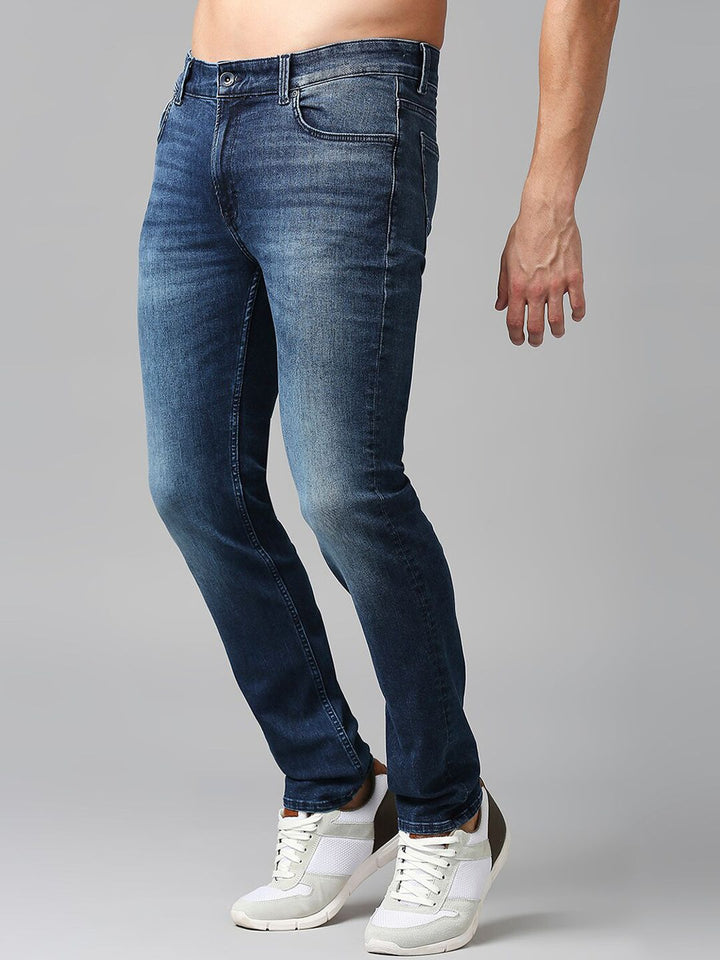 SPYKAR Men Cotton Light Fade Stretchable Jeans