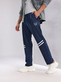 HRX by Hrithik Roshan Men Front Seam Striped Lifestyle Track pants