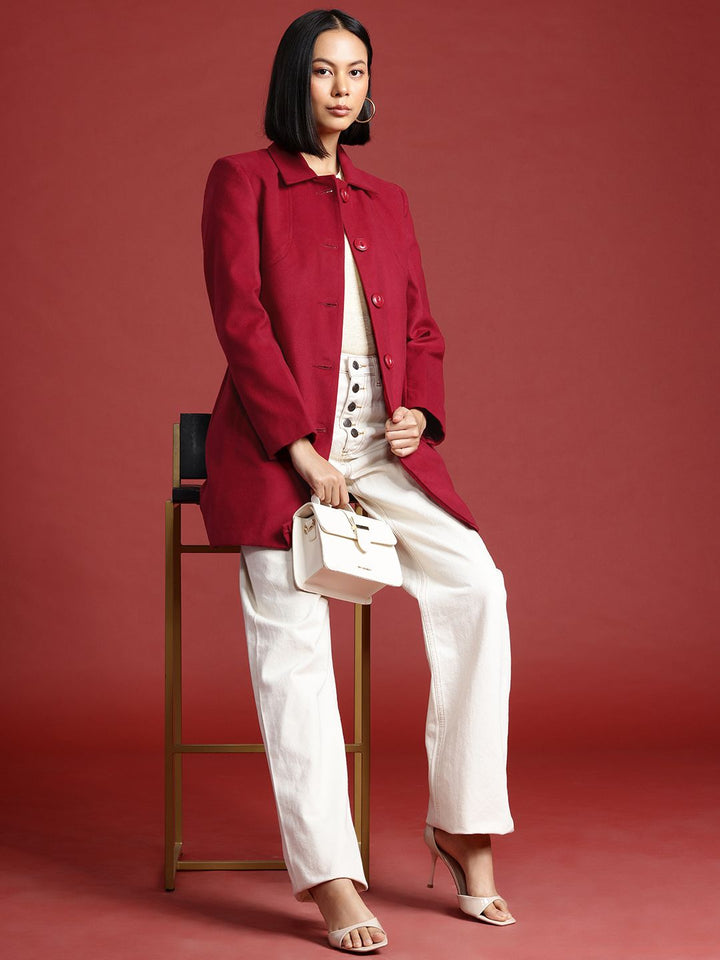 all about you Hip-Length Overcoat
