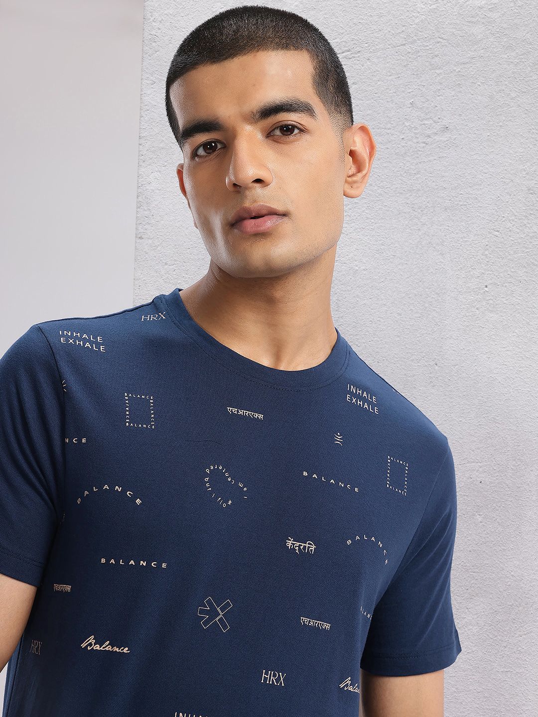 HRX by Hrithik Roshan Printed Yoga T-shirt
