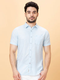 Being Human Spread Collar Slim Fit Casual Shirt