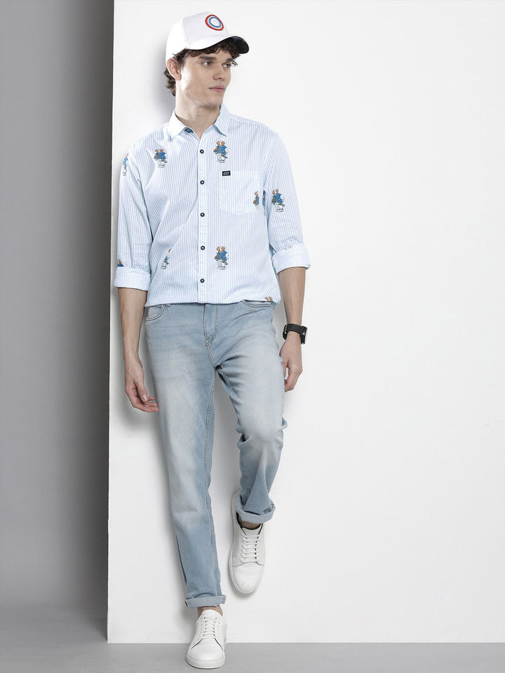 The Indian Garage Co Pure Cotton Animal Printed Casual Shirt