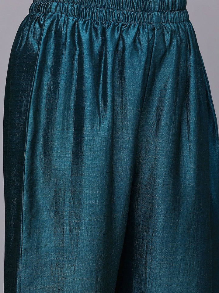 Indo Era Women Embroidered Regular Kurta with Trousers & Dupatta