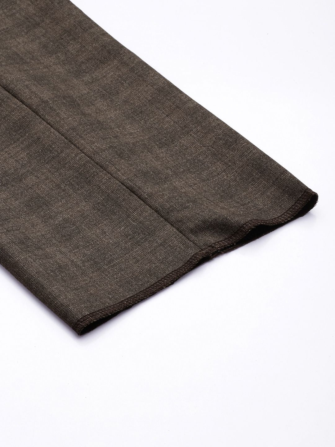 Raymond Men Checked Slim Fit Formal Trousers