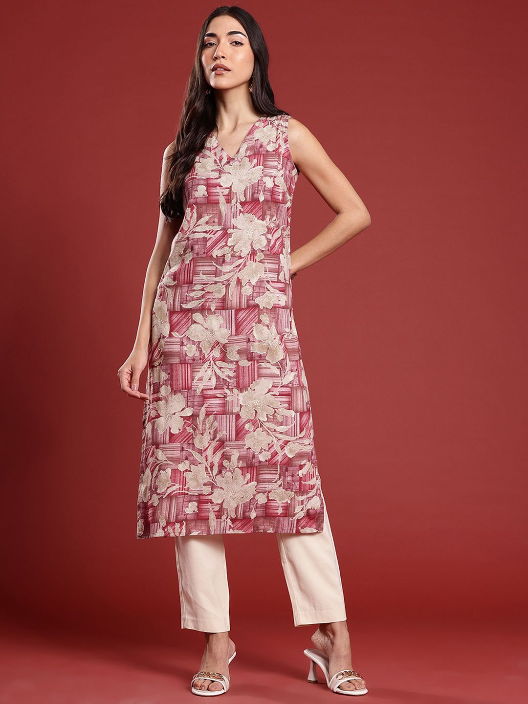Anouk Women Ethnic Motifs Printed Kurta