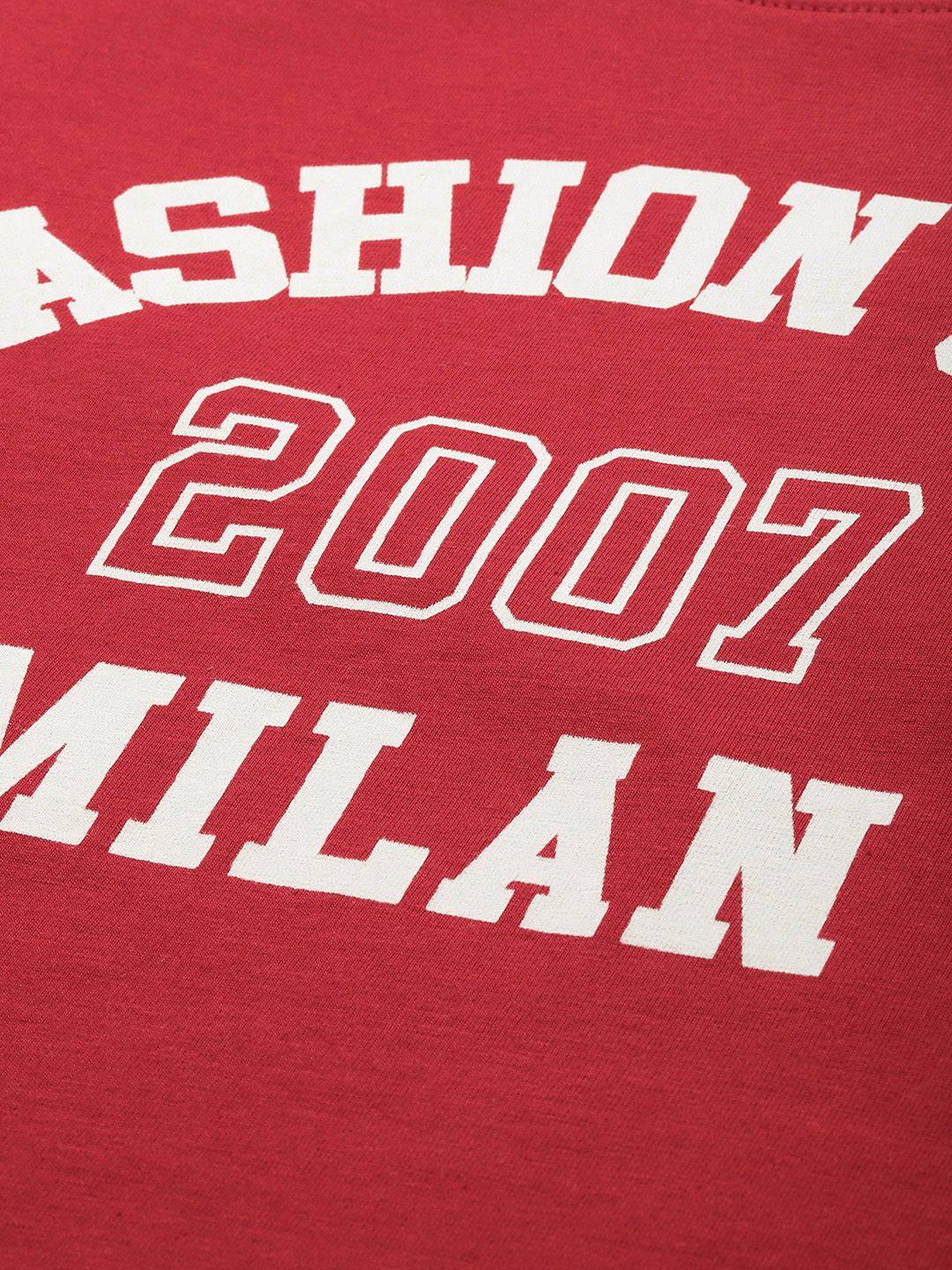DILLINGER Women Oversized Raglan Sleeve Printed Tshirt