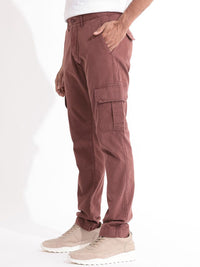 RARE RABBIT Men Inbuil Slim Fit Mid-Rise Plain Cotton Joggers