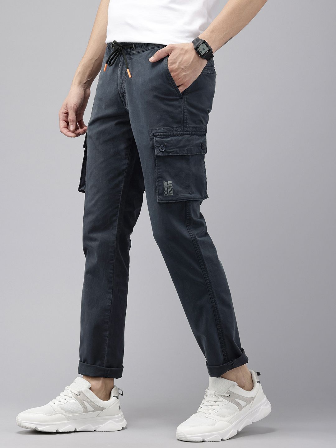SPYKAR Men Cargos Trousers