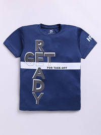 HRX by Hrithik Roshan Boys Printed T-shirt with Rapid Dry Technology