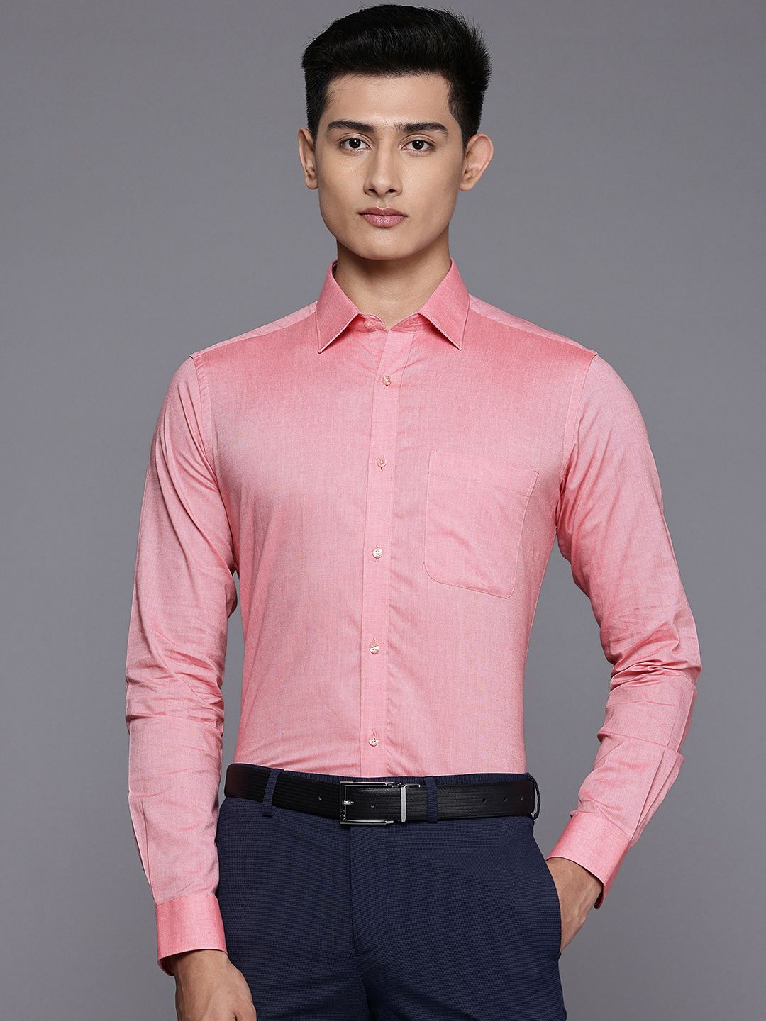 Raymond Pure Cotton Slim Fit Formal Shirt