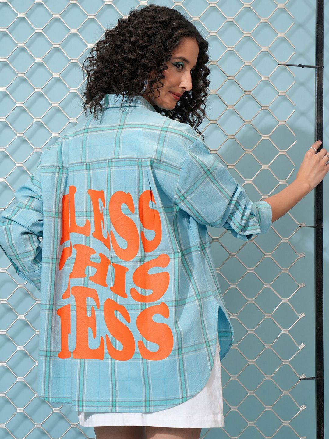 Tokyo Talkies Checked Casual Shirt