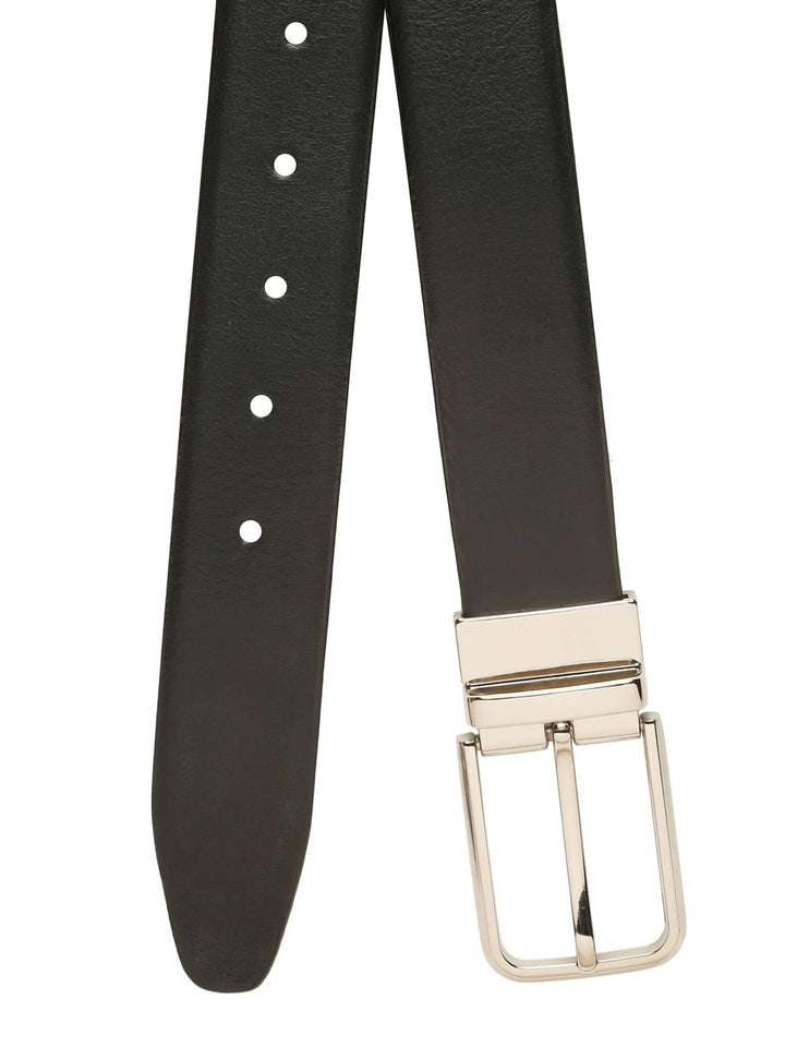 Teakwood Leathers Men Leather Reversible Formal Belt