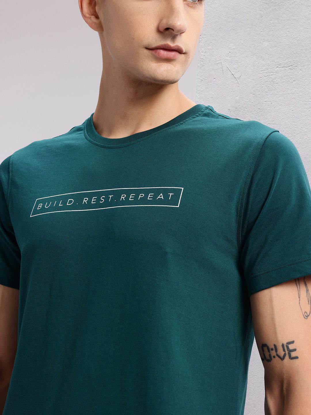 HRX by Hrithik Roshan Men Typography Printed T-shirt