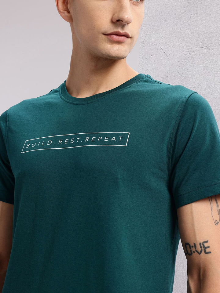 HRX by Hrithik Roshan Men Typography Printed T-shirt