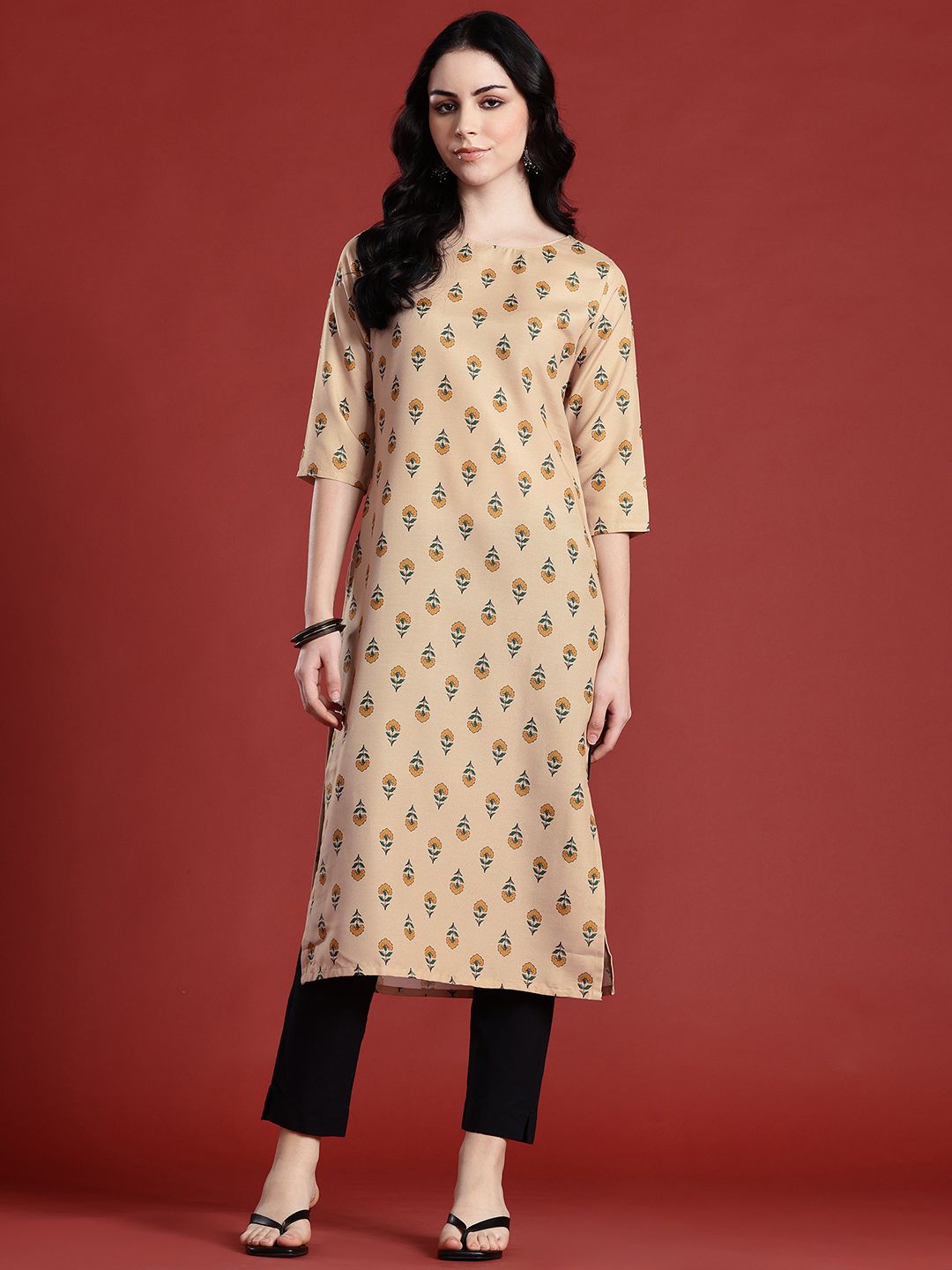 Anouk Indie Floral Print Kurta