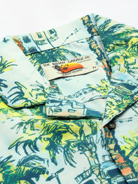 The Indian Garage Co Men Tropical Printed Short with Shirt