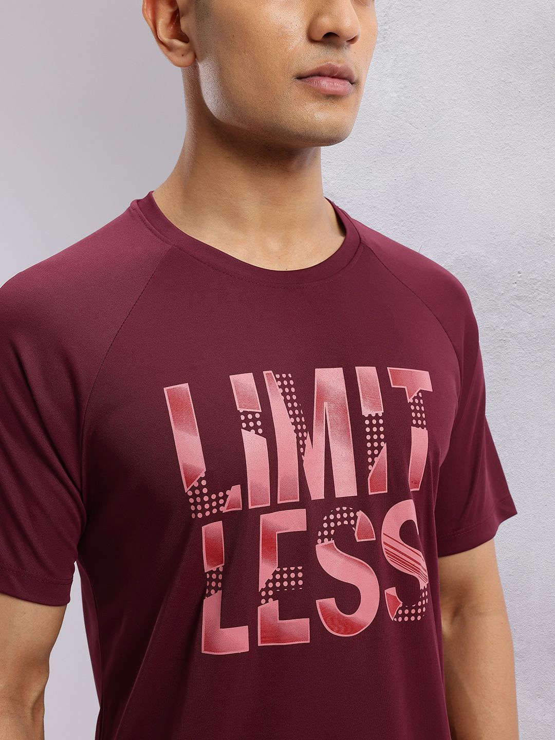 HRX by Hrithik Roshan Typography Printed Rapid-Dry Training T-shirt