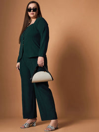 SASSAFRAS Curve Top & Trouser Coord Set