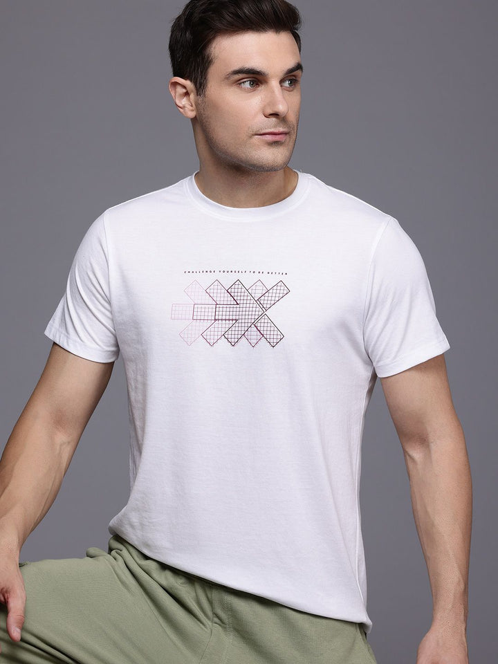 HRX by Hrithik Roshan Lifestyle Brand Logo Printed T-shirt