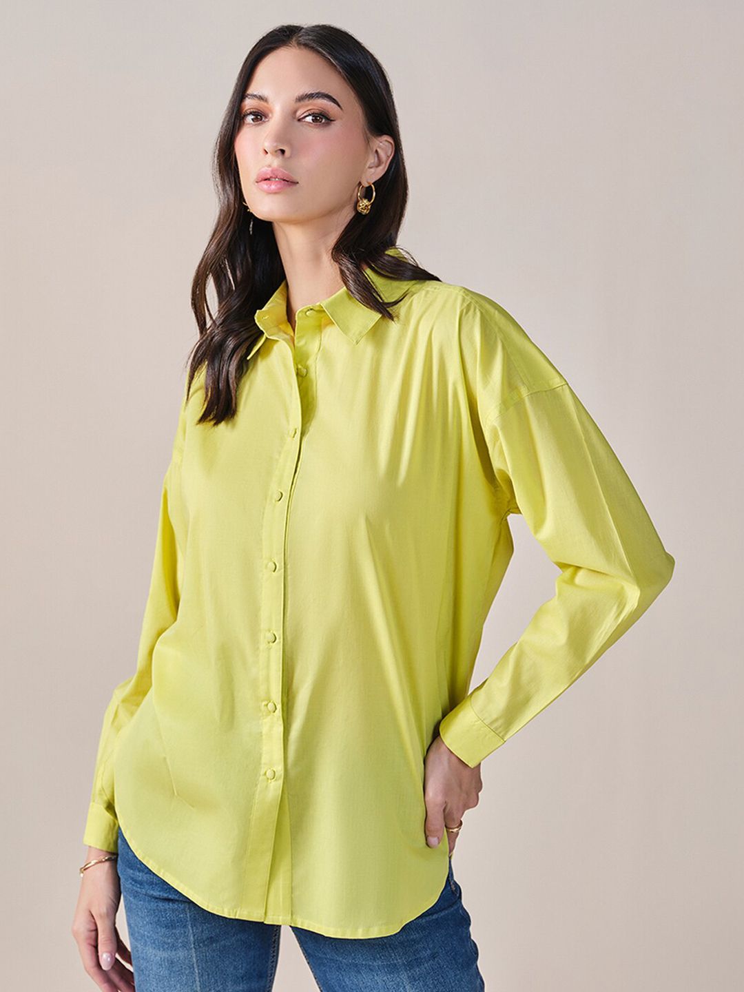 AND Cotton Shirt Style Top