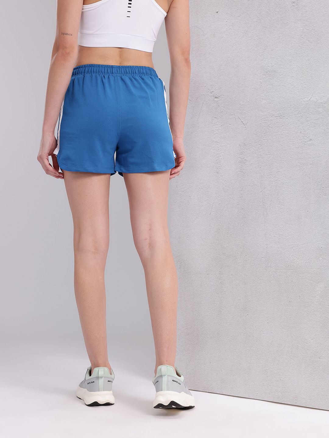 HRX by Hrithik Roshan Women Contrast Panel Training Shorts