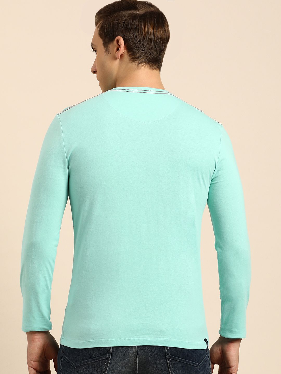 Being Human Brand Logo Printed Pure Cotton T-shirt