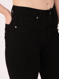 DressBerry Women Modern Cool Stretchable Frayed Jeans